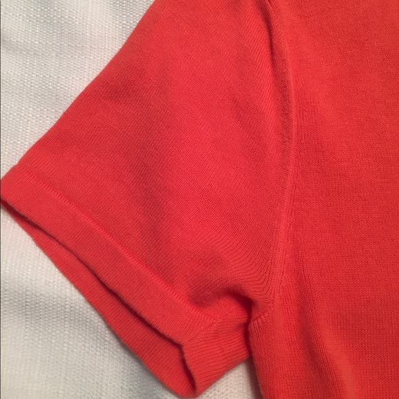 Esprit Soft Orange Knit Blouse - Picture 6 of 8